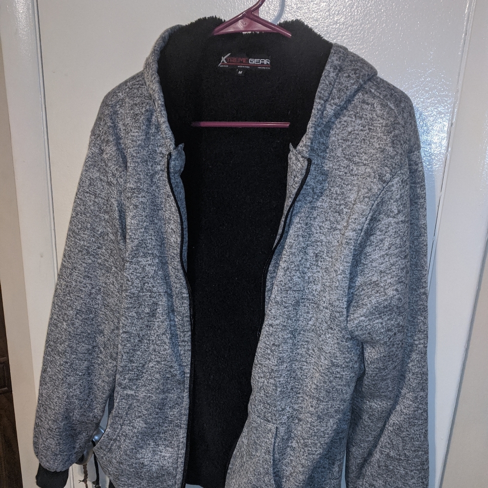 Extreme Gear Sweater Jacket Sz Medium